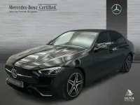 Usado Mercedes C200 AMG line 163 CV (119 kW) 2025 Negro Berlina