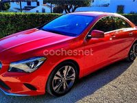 Usado Mercedes CLA200 136 CV (100 kW) 2018 Rojo Berlina