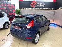 Usado Ford Fiesta Titanium 100 CV (73 kW) 2015 Negro Berlina