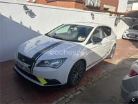 Usado Seat Leon I-Tech 105 CV (77 kW) 2015 Blanco Berlina