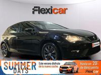 Usado Seat Leon Style 130 CV (95 kW) 2018 Negro Berlina