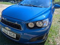 Usado Chevrolet Aveo LTZ 100 CV (73 kW) 2011 Azul Berlina