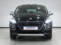 Usado Peugeot 3008 Access 120 CV (88 kW) 2015 Negro Familiar