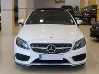 Używany Mercedes C220 170 KM (125 kW) 2017 Biały Coupe