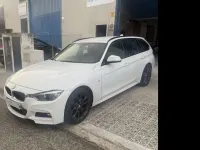 Usado BMW 330 Shadowline 252 CV (185 kW) 2015 Blanco Familiar