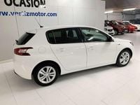 Usado Peugeot 308 Style 110 CV (80 kW) 2017 Blanco Utilitario