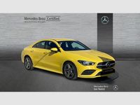 Usado Mercedes CLA200 AMG line 150 CV (110 kW) 2020 Amarillo Berlina