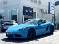 Usado Porsche 718 Cayman 300 CV (220 kW) 2019 Azul Coupe