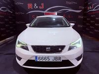 Usado Seat Leon FR 125 CV (91 kW) 2015 Blanco Berlina