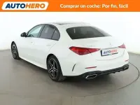 Usado Mercedes C220 AMG line 200 CV (147 kW) 2022 Blanco Berlina