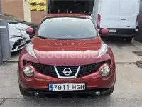 Usado Nissan Juke Acenta 110 CV (80 kW) 2011 Granate SUV