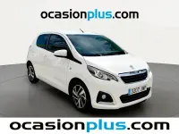 Usado Peugeot 108 Allure 82 CV (60 kW) 2016 Blanco Utilitario