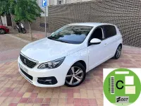 Usado Peugeot 308 Allure 130 CV (95 kW) 2018 Blanco Berlina