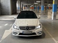 Usado Mercedes C220 170 CV (125 kW) 2013 Blanco Berlina