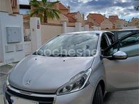 Usado Peugeot 208 Style 82 CV (60 kW) 2017 Gris / plata Utilitario