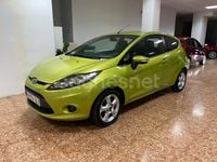 Usado Ford Fiesta Trend 68 CV (50 kW) 2009 Verde Berlina