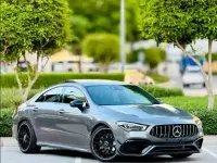 Usado Mercedes CLA35 AMG AMG 306 CV (225 kW) 2021 Gris Coupe