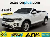 Usado VW T-Roc Cabriolet Style 150 CV (110 kW) 2023 Blanco Descapotable