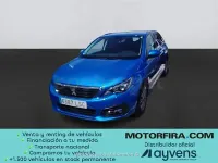Usado Peugeot 308 SW Allure 131 CV (96 kW) 2021 Azul Familiar