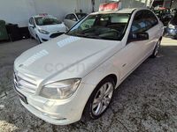 Usado Mercedes C220 Avantgarde 170 CV (125 kW) 2011 Blanco Berlina