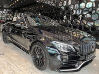 Usado Mercedes C63 AMG 476 CV (350 kW) 2022 Negro Descapotable