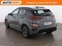 Usado Hyundai Kona N Line 120 CV (88 kW) 2022 Gris SUV