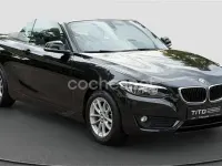 Usado BMW 218 136 CV (100 kW) 2015 Negro Descapotable