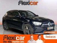 Usado Mercedes GLC220 170 CV (125 kW) 2020 Negro SUV