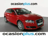 Usado Audi A3 Sportback Ambiente 125 CV (91 kW) 2009 Rojo Utilitario