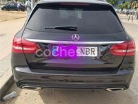 Usado Mercedes C180 AMG line 156 CV (114 kW) 2016 Negro Familiar