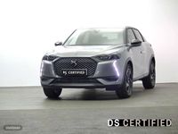 Usado DS Automobiles DS3 Performance Line Plus 130 CV (95 kW) 2022 Gris SUV
