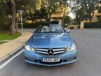 Usado Mercedes E250 204 CV (150 kW) 2011 Azul Descapotable
