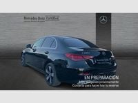 Usado Mercedes C200 Avantgarde 163 CV (119 kW) 2022 Negro Berlina