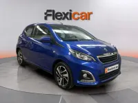Usado Peugeot 108 Allure 72 CV (52 kW) 2021 Azul Utilitario