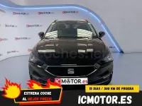 Usado Seat Leon Style 130 CV (95 kW) 2021 Negro Familiar