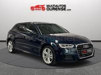 Brugt Audi A3 S-Line 150 HK (110 kW) 2020 Blå Sedan