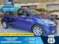 Usado Peugeot 208 Access 68 CV (50 kW) 2013 Azul Utilitario