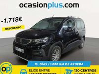 Usado Peugeot Rifter Allure 131 CV (96 kW) 2021 Negro Monovolumen