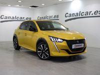 Usado Peugeot 208 GT-line 100 CV (73 kW) 2019 Amarillo Utilitario