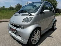 Usado Smart ForTwo Cabrio Brabus 75 CV (55 kW) 2006 Gris / plata Descapotable