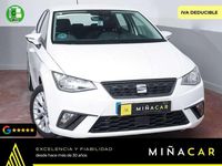 Usado Seat Ibiza Style 95 CV (69 kW) 2021 Blanco Utilitario