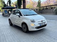 Usado Fiat 500C Lounge 69 CV (50 kW) 2016 Blanco Descapotable