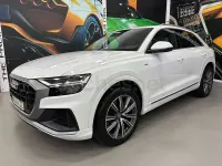 Usado Audi Q8 S-Line 286 CV (210 kW) 2019 Blanco SUV