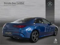 Usado Mercedes CLA200 AMG line 163 CV (119 kW) 2025 Azul Berlina