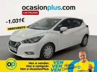 Usado Nissan Micra Acenta 92 CV (67 kW) 2022 Blanco Utilitario