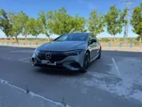 Usado Mercedes EQE350 214 kW (292 CV) 2023 Gris SUV