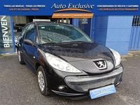 Usado Peugeot 206+ 70 CV (51 kW) 2012 Negro Utilitario