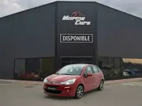 Usado Citroën C3 Exclusive 92 CV (67 kW) 2014 Granate Berlina
