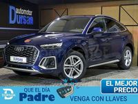Usado Audi Q5 Sportback S-Line 204 CV (150 kW) 2022 Azul SUV