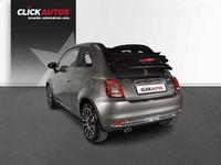 Usado Fiat 500C 70 CV (51 kW) 2023 Gris / plata Descapotable